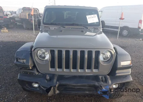 2018 Jeep Wrangler Unlimited Sport из США, поврежденный, VIN 1C4HJXDGXJW234113